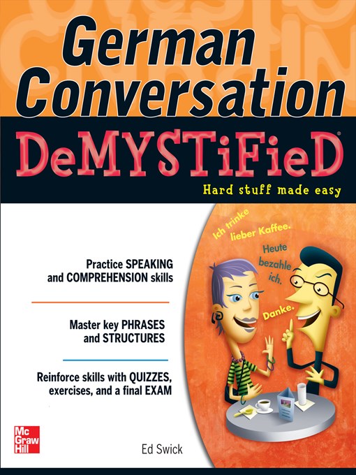 Title details for German Conversation Demystified by Ed Swick - Wait list